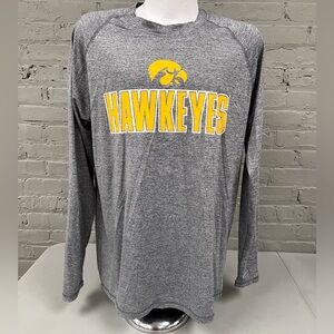 Champion IOWA HAWKEYES Gray Athleticwear Shirt